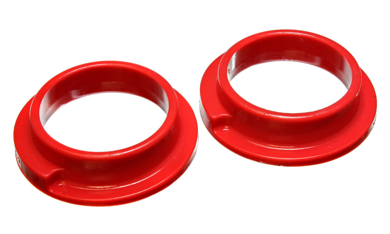 Energy Suspension 00-04 Ford Focus Red Rear Coil Spring Isolators Bushing Kits Energy Suspension