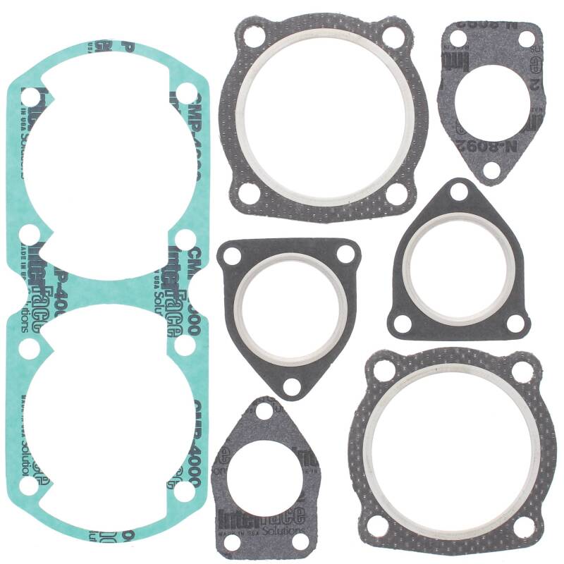 Vertex Gaskets 1992 Yamaha Enticer ET340TR Top End Gasket Kit Gasket Kits Vertex Pistons