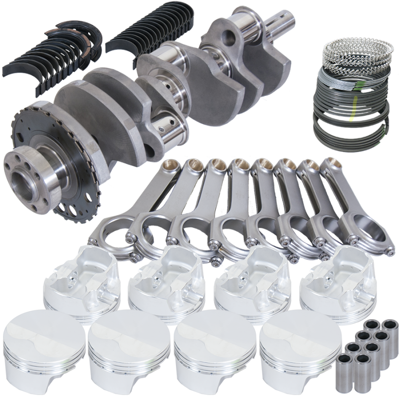 Eagle Chevy LS7 4.125in Crank 24 Tth Reluctor 6.125in H-Beam -5cc 4.155in Pistons Rotating Assembly Rotating Assemblies Eagle