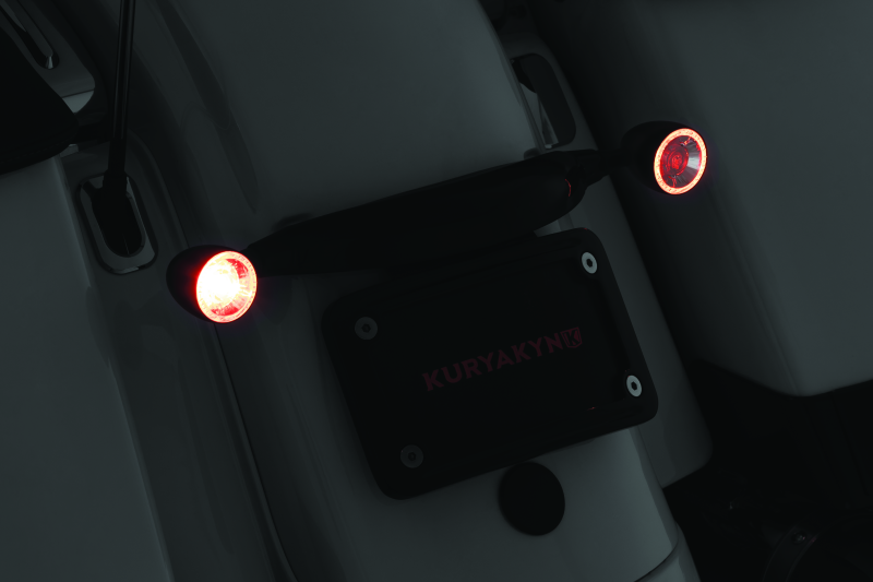 Kuryakyn Rear Turn Signal Mount Black Bolts Kuryakyn