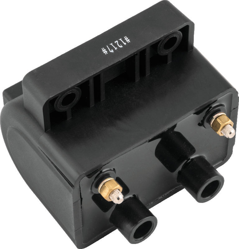 Twin Power 85-99 Big Twin 85-03 XL Exc EFI Twin Power Ignition Coil Black Replaces H-D 31614-83A Stock Replacement Ignition TwinPower