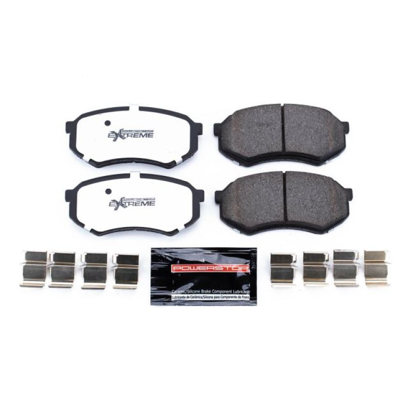 Power Stop 88-91 Mazda 929 Front Z36 Truck & Tow Brake Pads w/Hardware Brake Pads - Performance PowerStop