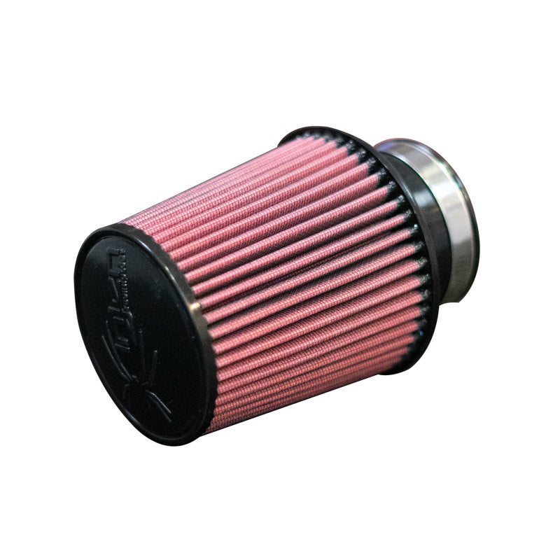 Injen High Performance Air Filter - 2.75 Black Filter 5 Base / 5 Tall / 4 Top - 40 Pleat Air Filters - Drop In Injen
