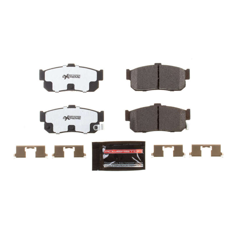 Power Stop 91-96 Infiniti G20 Rear Z26 Extreme Street Brake Pads w/Hardware Brake Pads - Performance PowerStop