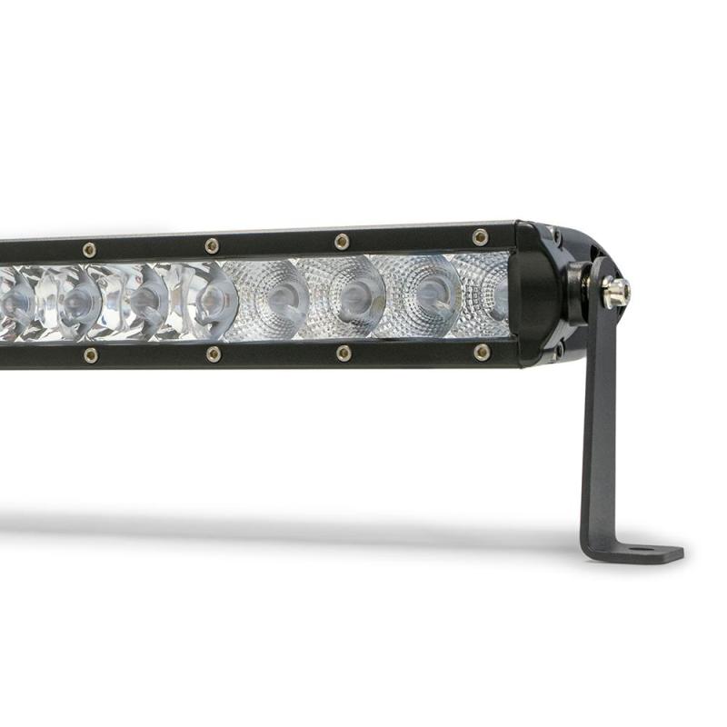 DV8 Offroad SL 8 Slim 10in Light Bar Slim 50W Spot 5W CREE LED - Black Light Bars & Cubes DV8 Offroad