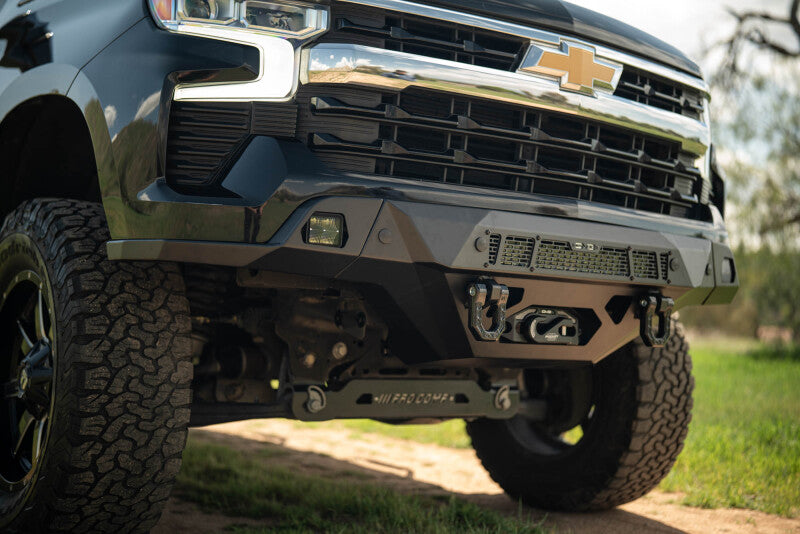 DV8 Offroad 2022+ Chevrolet Silverado 1500 Offroad Spec Series Front Bumper w/ Winch Bumpers - Steel DV8 Offroad