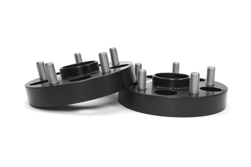 PERRIN Subaru 25mm Wheel Spacers 5x114.3 BP w/56mm Hub - Black Wheel Spacers & Adapters Perrin Performance