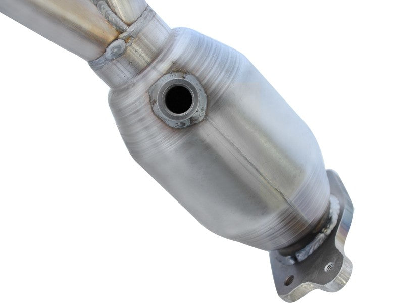 aFe 05-11 Toyota Tacoma V6-4.0L Twisted Steel 409 Stainless Steel Long Tube Header w/ Cat Headers & Manifolds aFe