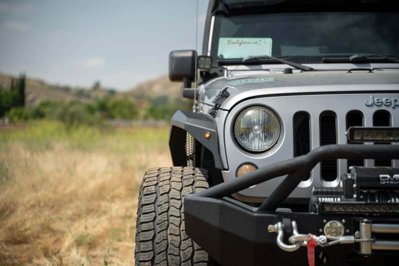 DV8 Offroad 07-18 Jeep Wrangler JK Armor Fender Flares Fenders DV8 Offroad