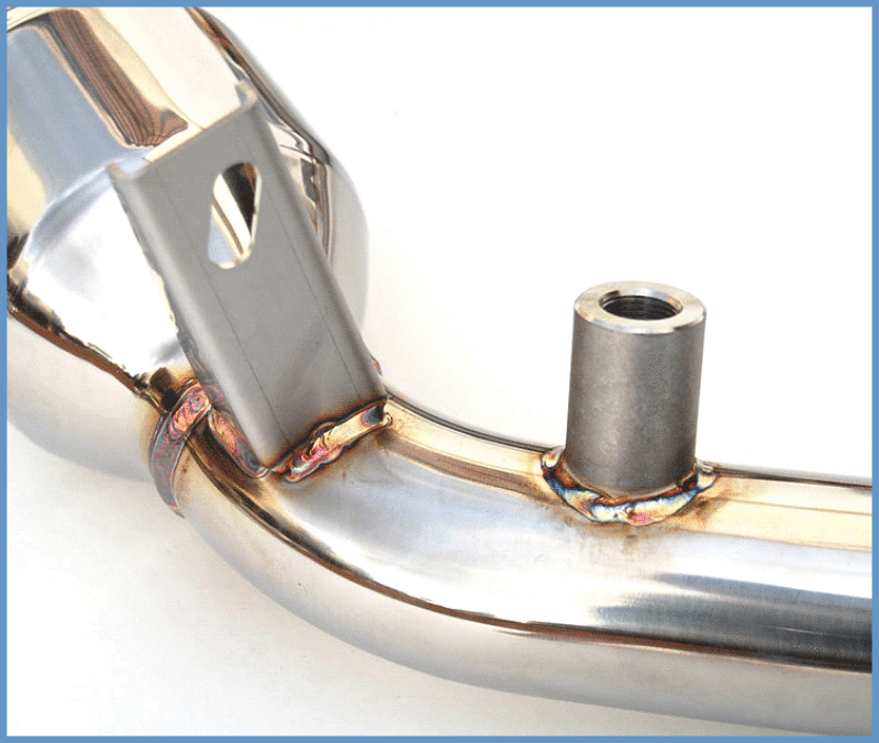 Invidia 09+ Nissan 370Z / Infiniti G37 60mm High Flow Cat w/ Bracket Connecting Pipes Invidia