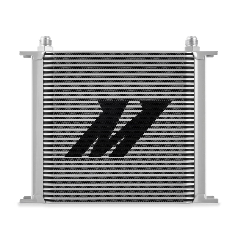 Mishimoto Universal 34 Row Oil Cooler - Silver Oil Coolers Mishimoto