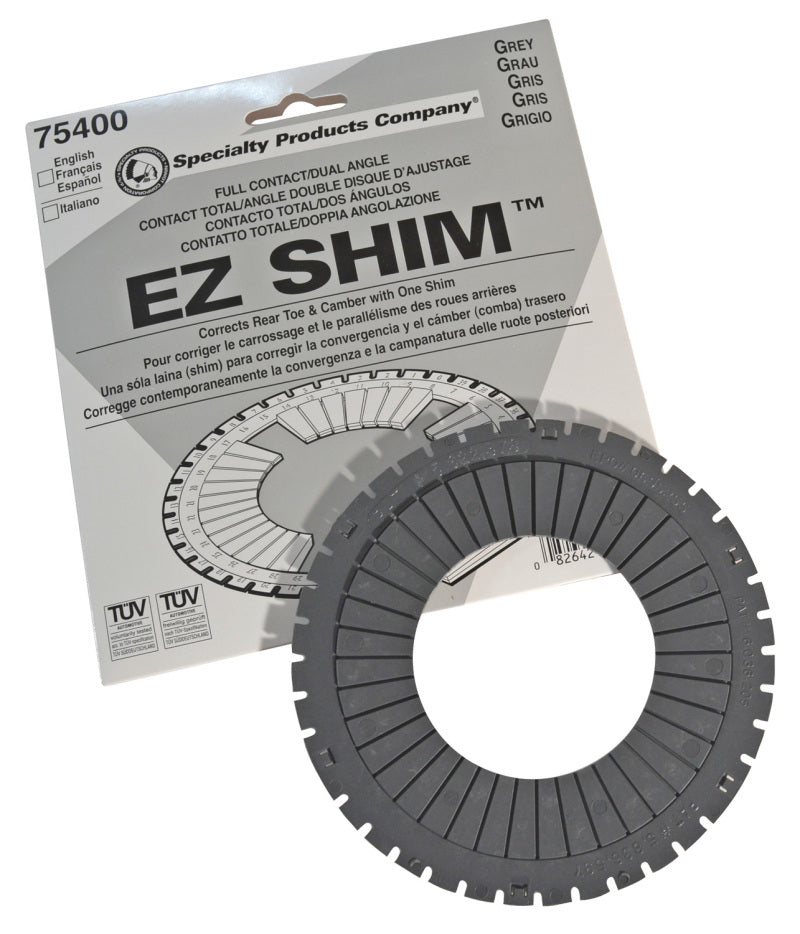 SPC Performance EZ Shim Dual Angle Camber/Toe Shim (Grey) Alignment Kits SPC Performance
