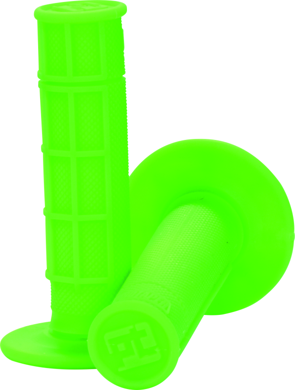 ProTaper 1/2 Waffle Grips - Neon Green Grips ProTaper