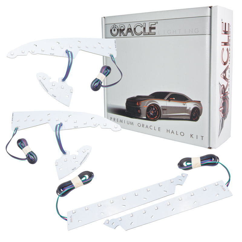 Oracle 14-15 GMC Sierra Headlight DRL Upgrade Kit - ColorSHIFT w/o Controller Headlights ORACLE Lighting