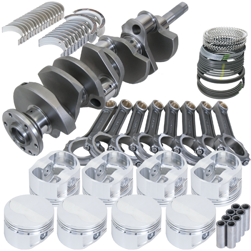 Eagle Ford FE 4.125in Crank 6.700in I-Beam Rods -7cc Flat Top 4.280in Pistons Rotating Assembly Rotating Assemblies Eagle
