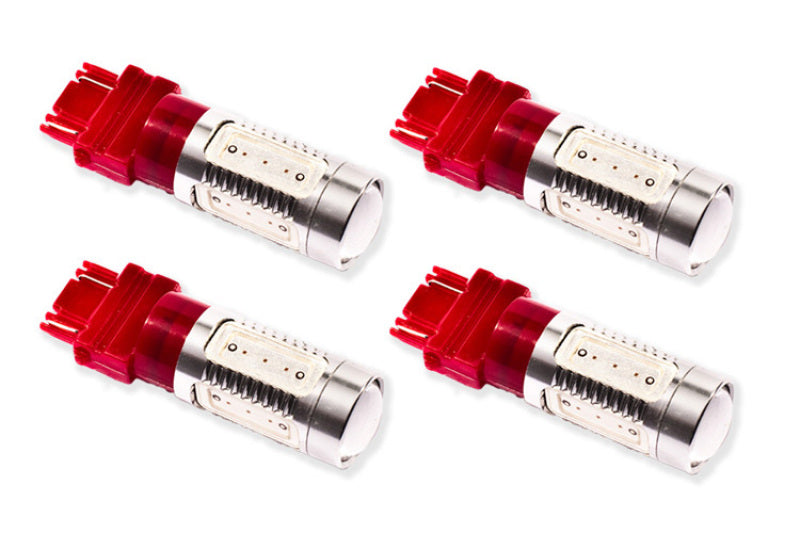 Diode Dynamics 07-13 GMC Sierra 1500 Rear Turn/Tail Light LED 3157 Bulb HP11 LED - Red Set of 4 Bulbs Diode Dynamics