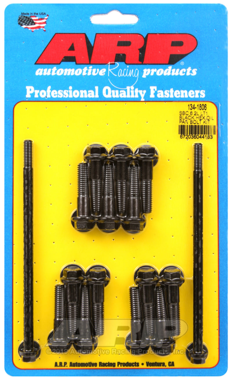 ARP Chevy LT1 6.2L Oil Pan Hex Bolt Kit Hardware Kits - Other ARP