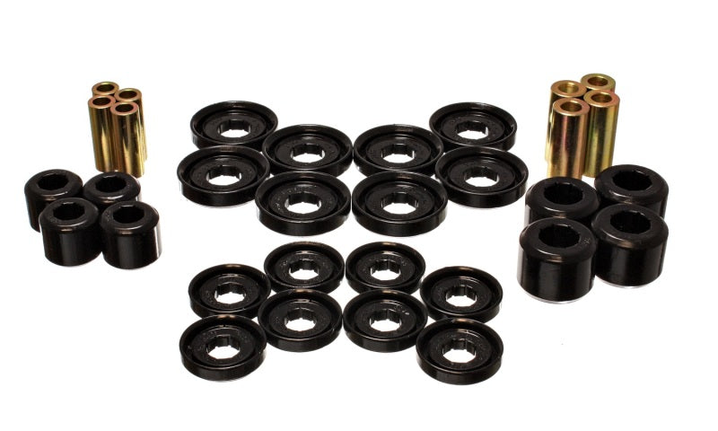 Energy Suspension Front Control Arm Bushing Set - Black Bushing Kits Energy Suspension