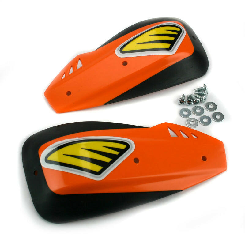 Cycra Enduro DX Handshields - Orange Hand Guards Cycra