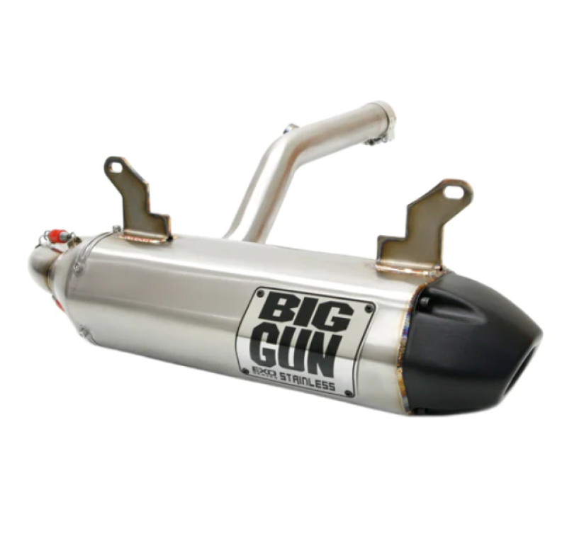 Big Gun 15-16 CAN AM OUTLANDER L 450/DPS EXO Stainless Slip On Exhaust Powersports Exhausts Big Gun