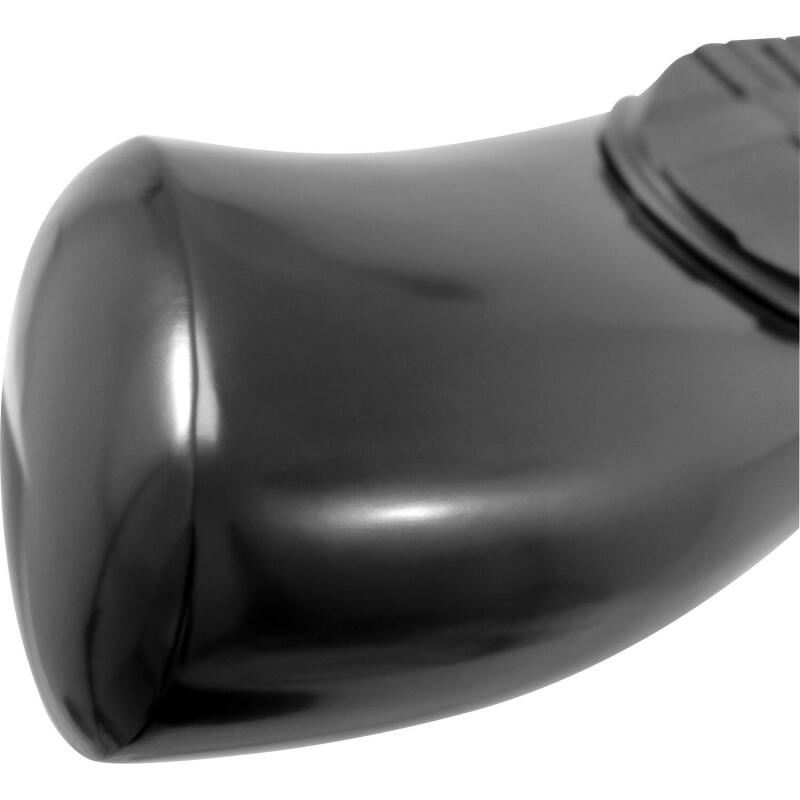 Westin 2014-2018 Chevrolet/GMC Silverado Sierra 1500 Dbl Cab PRO TRAXX 5 Oval Nerf Step Bars - Black Nerf Bars Westin