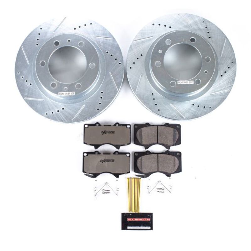 Power Stop 03-09 Toyota 4Runner Front Z36 Truck & Tow Brake Kit Brake Kits - Performance D&S PowerStop