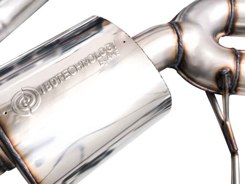 AWE Tuning 2022+ Porsche Macan 2.9TT Touring Edition Cat-Back Exhaust w/ Diamond Black Tips Catback AWE Tuning