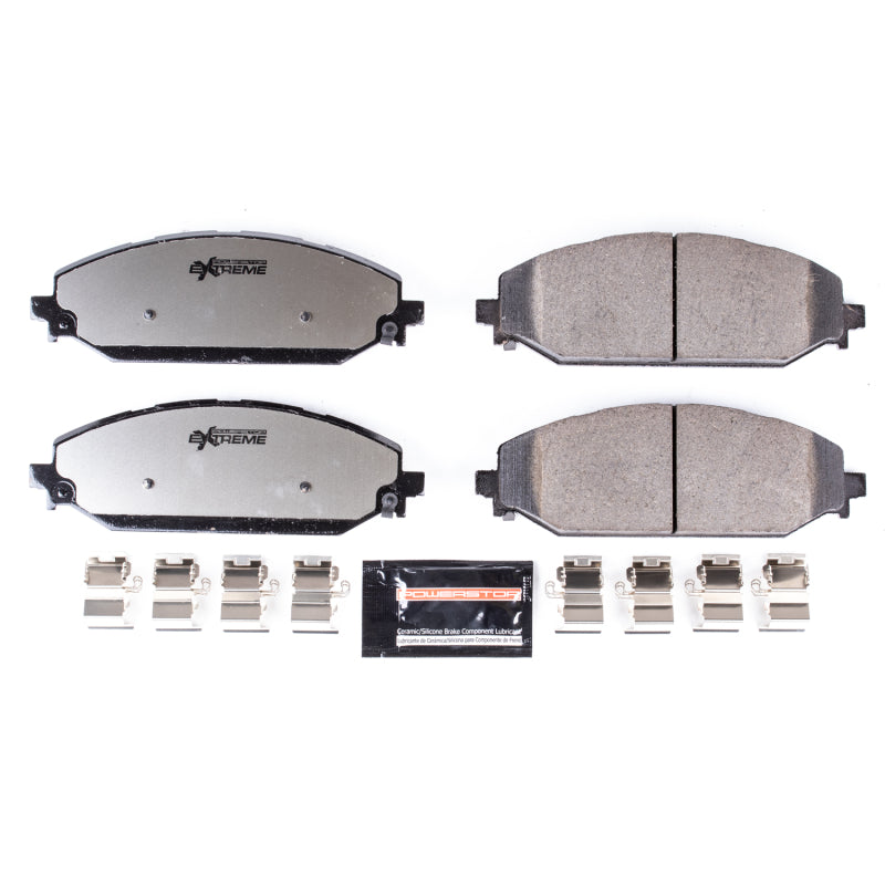 Power Stop 2019 Ram 1500 Front Z36 Truck & Tow Brake Pads w/Hardware Brake Pads - Performance PowerStop