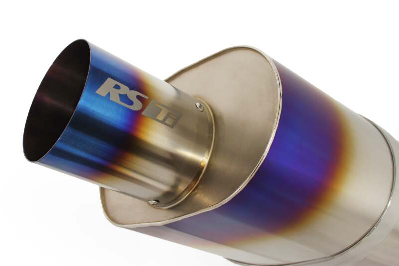GReddy Universal 3.0in RS-Ti Oval Titanium Muffler Muffler GReddy