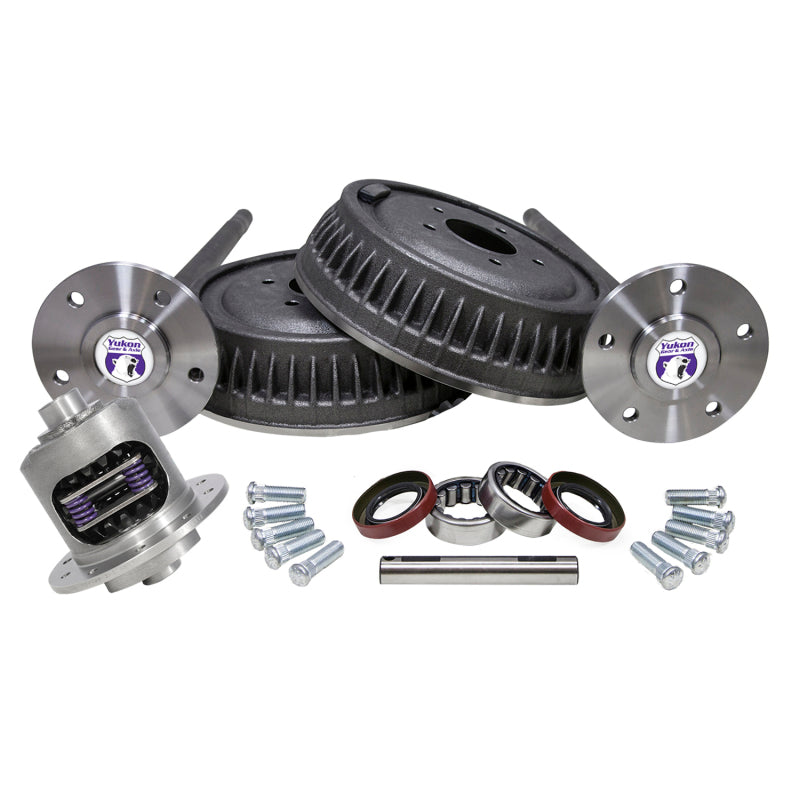 Yukon Gear 63-69 GM 12-bolt Truck 5 Lug Conversion Kit w/ Dura Grip Positraction Axles Yukon Gear & Axle