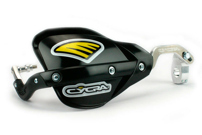 Cycra CRM Racer Pack 1-1/8 in. - Black Hand Guards Cycra