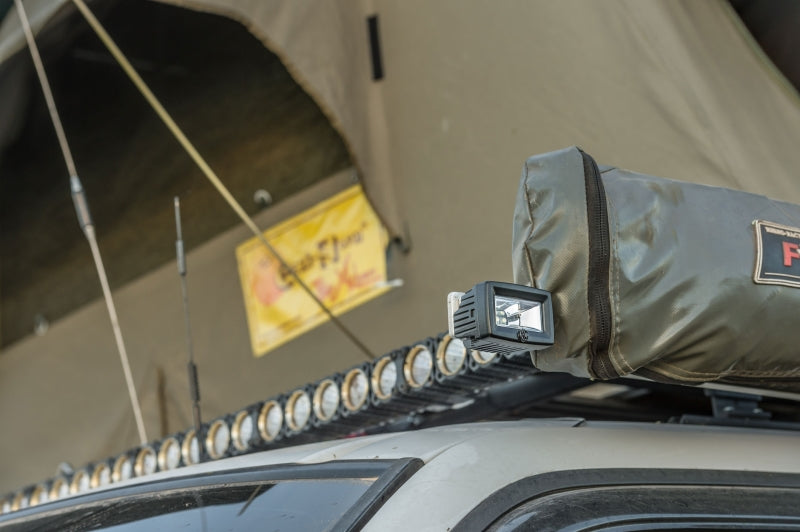 KC HiLiTES C-Series C2 LED 2in. Backup Area Flood Light 20w (Single) - Black Light Bars & Cubes KC HiLiTES