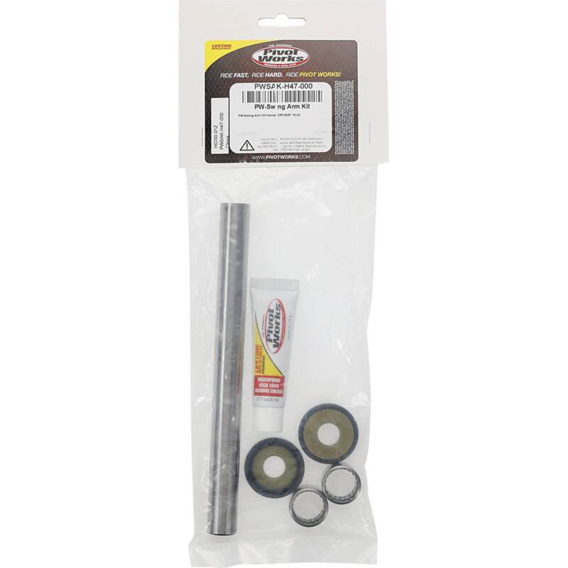 Pivot Works 19-23 Honda CRF250F Swing Arm Kit Control Arms Pivot Works