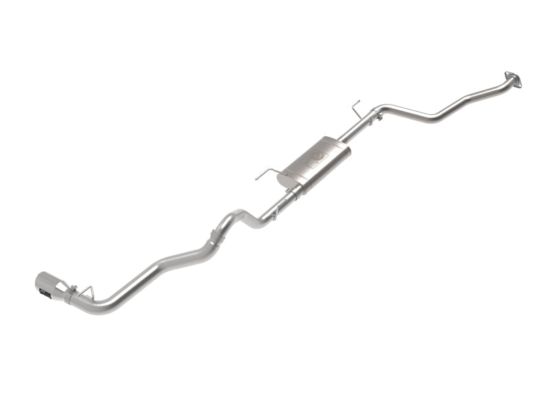 aFe 2024 Toyota Tacoma L4 2.4L Apollo Series 2.5-3in 409 SS Steel Cat-Back Exhaust w/Polished Tips Catback aFe