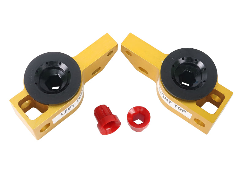 Whiteline VAG MK4/MK5 Front Lower control arm anti-dive caster kit Bushing Kits Whiteline