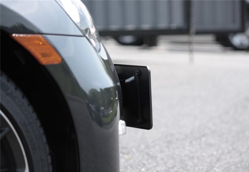 PERRIN 18-21 Subaru WRX/STI & 13-20 BRZ / 17-20 Toyota 86 & 13-16 FR-S License Plate Relocation Kit License Frame Perrin Performance