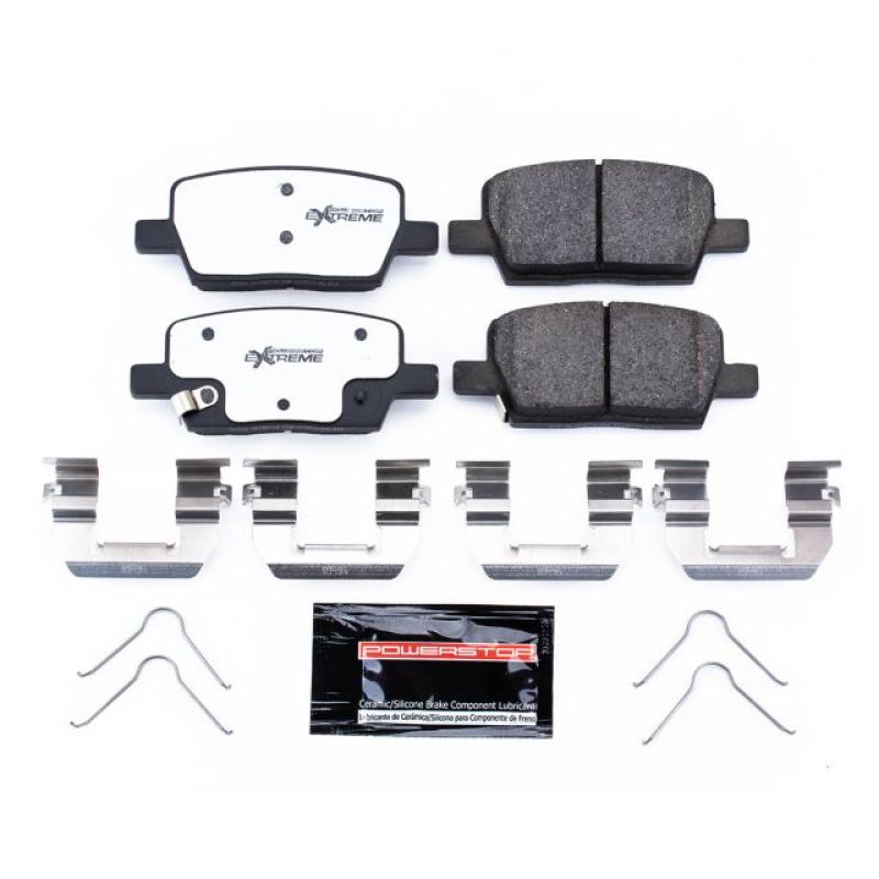 Power Stop 18-19 Buick Enclave Rear Z26 Extreme Street Brake Pads w/Hardware Brake Pads - Performance PowerStop