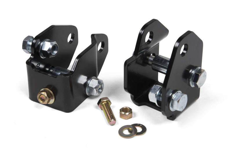 JKS Manufacturing 18-21 Jeep Wrangler JL/20-21 Gladiator JT Shock Relocation Brackets - Front Brackets JKS Manufacturing