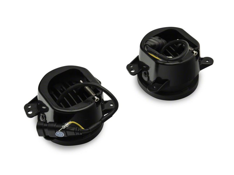 Raxiom 07-23 Jeep Wrangler JK & JL Axial Series Halo LED Fog Lights- Amber Headlights Raxiom
