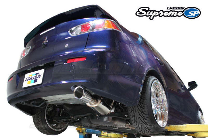 GReddy 12-14 Mitsubishi Lancer GT Supreme Exhaust Catback GReddy