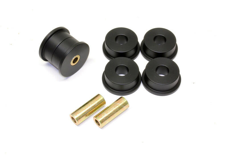 BMR 10-15 5th Gen Camaro Race Version Differential Mount Bushing Kit (Delrin) - Black Differential Bushings BMR Suspension