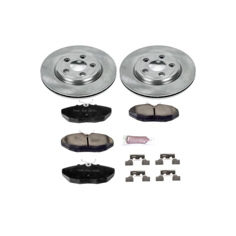 Power Stop 03-05 Jaguar S-Type Rear Autospecialty Brake Kit Brake Kits - OE PowerStop
