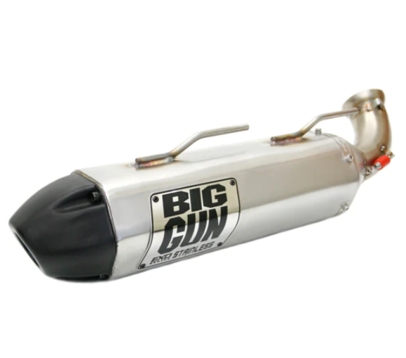 Big Gun 17-19 Polaris SPORTSMAN XP 1000 TOURING EXO Stainless Slip On Exhaust Powersports Exhausts Big Gun