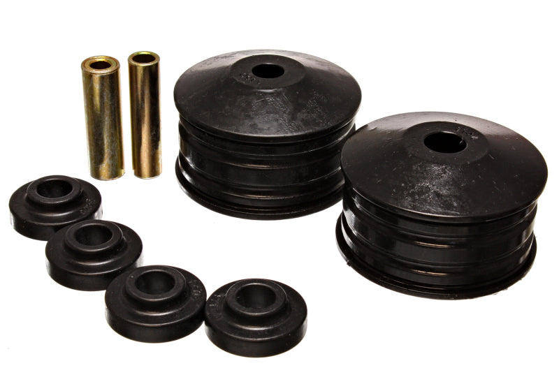 Energy Suspension 00-04 Mitsubishi Eclipse FWD (V6 engine only) Black Motor Mount Inserts (2 Torque Bushing Kits Energy Suspension
