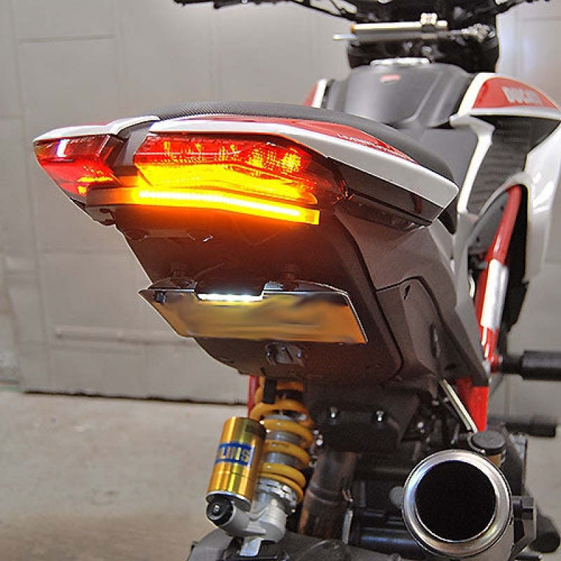 New Rage Cycles 13-19 Ducati Hypermotard 939/821 Fender Eliminator Kit Tucked w/Load EQ Lights Corner New Rage Cycles