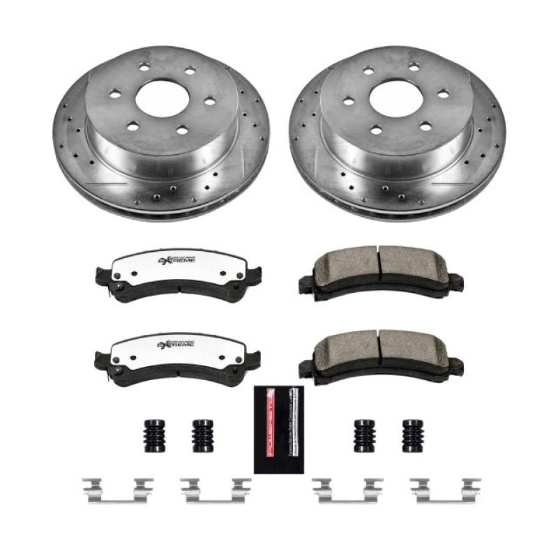 Power Stop 03-05 Chevrolet Express 2500 Rear Z36 Truck & Tow Brake Kit Brake Kits - Performance D&S PowerStop