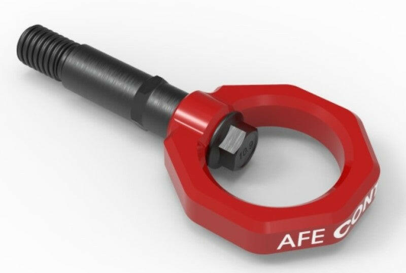 aFe Control Rear Tow Hook Red 20-21 Toyota GR Supra (A90) Other Body Components aFe