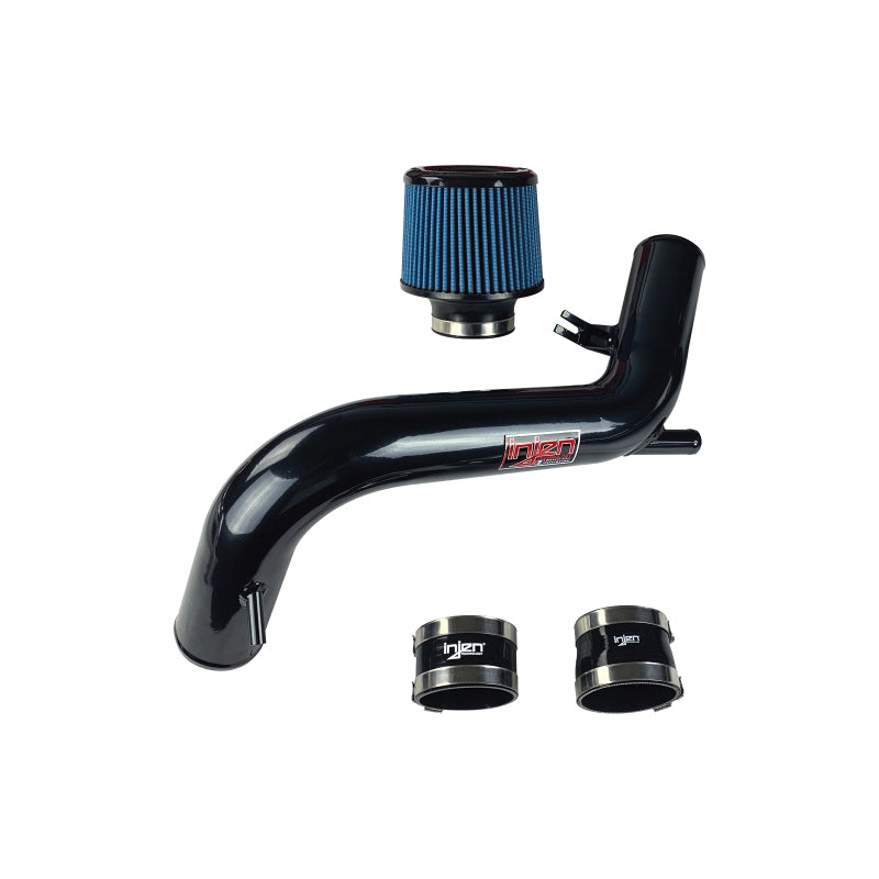 Injen 18-20 Hyundai Veloster L4-1.6L Turbo Black Short Ram Cold Air Intake System Cold Air Intakes Injen