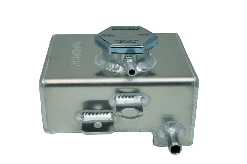 Moroso 15-17 Dodge Charger/Challenger Hellcat Supercharger Tank - Direct Bolt-In Replacement Expansion Tanks Moroso