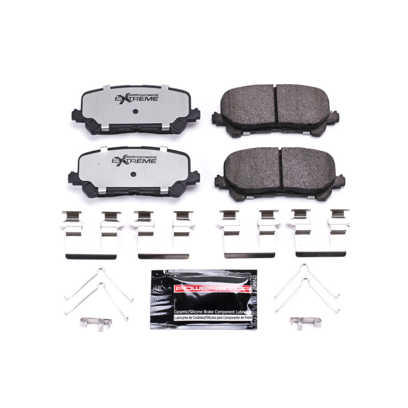 Power Stop 14-16 Acura MDX Rear Z36 Truck & Tow Brake Pads w/Hardware Brake Pads - Performance PowerStop